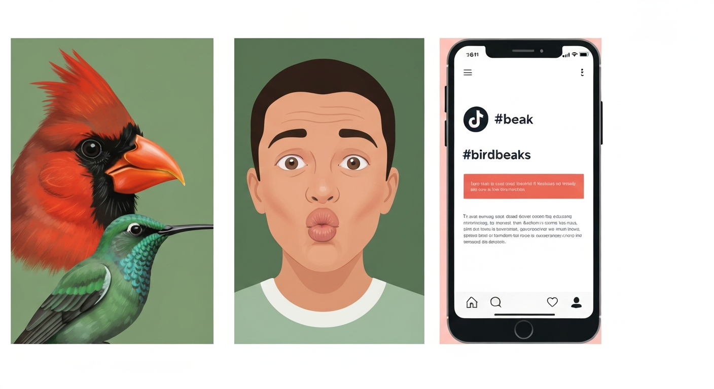 bird beak meaning tiktok